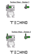 2 of the original player-made designs for the Techno Visor