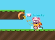 Seorang player menggunakan Autumn scarf desain dan serangan