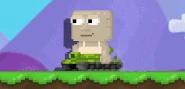 A player with the Tiny Tank