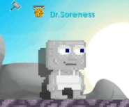 A player wearing the Ice King's Crown