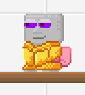 A player wearing an Orange Kimono.