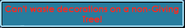 The text box that appears when Tree Decorations are used elsewhere.