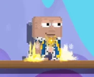 The snowflakes effect of Ancestral Totem of Wisdom : Level 3.