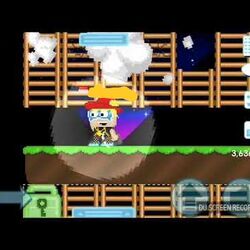 Wooden store platform growtopia