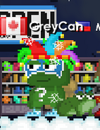 A player equipping a Pet Frog