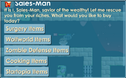 Sales-Man menu interface (new)