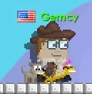 A player wearing a Golden Riding Raptor