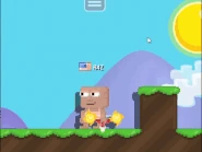 Sunbow.gif (5.59 MB) A player punching with the Sun Shooter Bow equipped