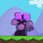 A fully-grown Purple Block Tree.