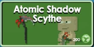 A screenshot of Atomic Shadow Scythe's old store button
