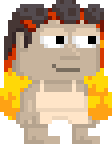 Magma Hair.png (8 KB) A player wearing the Magma Hair.