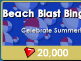 Beach Blast Bingo!