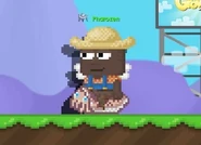 A player wearing the Riding Cuttlefish