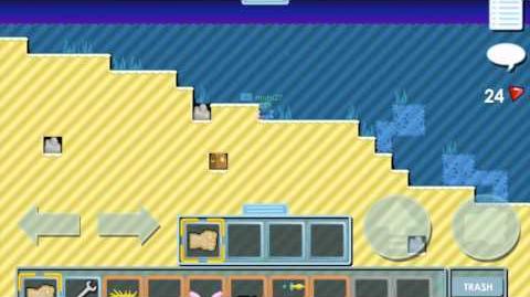 Growtopia-How to make a beach