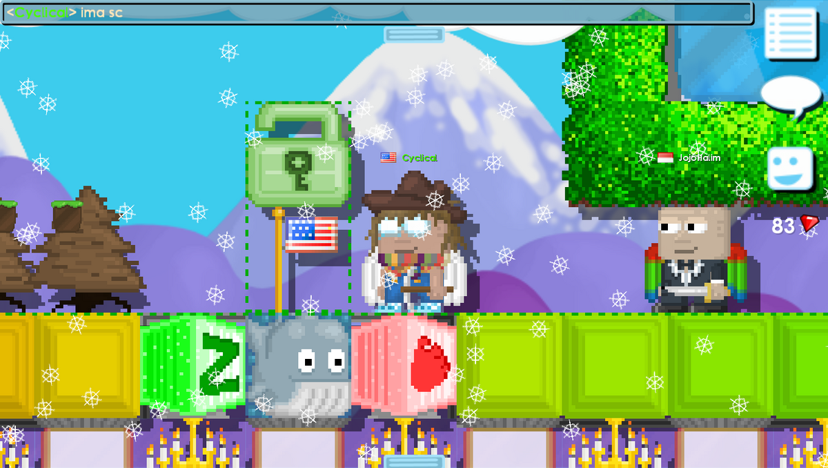 Chat, Growtopia Wiki