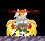 A player with the Dr. Title equipped