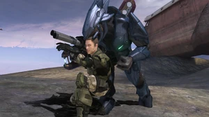 Un elite, rimasto senza razioni sul campo di battaglia, se la cava coi mezzi a disposizione per sopravvivere. Questa tecnica è stata insegnata agli Elite da .