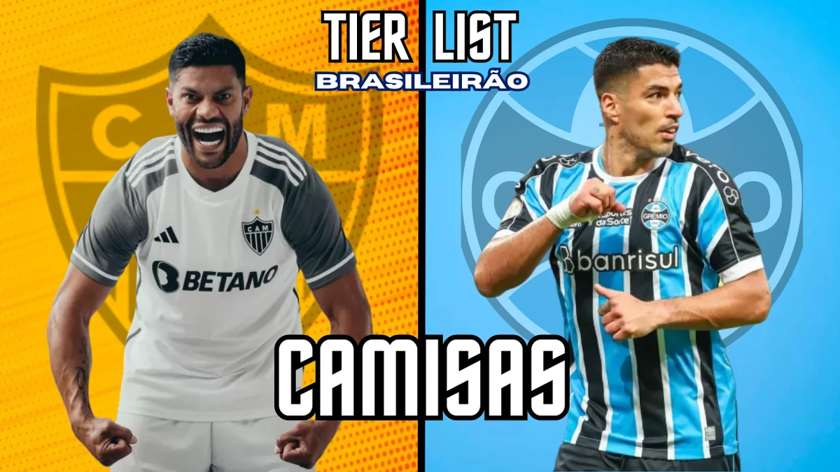 TIER LIST DAS CAMISAS DO BRASILEIRÃO 2023 (Série A) Grupo Falcons