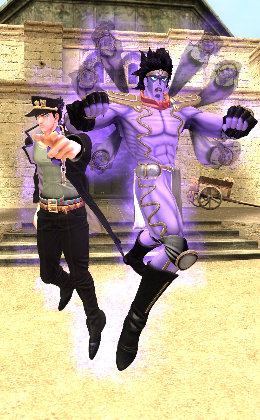 Vê Star Platinum em Jump Force