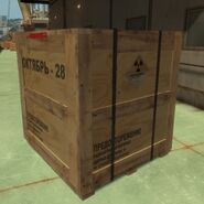 Radioactive Crates Side View