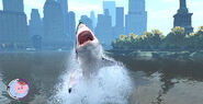 "Jaws" in GTA IV.