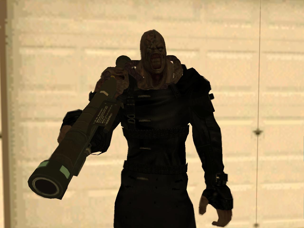 MR X (Resident Evil 2) for GTA San Andreas