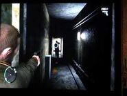 A possible Ratman sighting in the corridor.