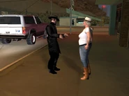 Gallery393.jpg (43 KB) Mr. Trenchcoat talking with another pedestrian.