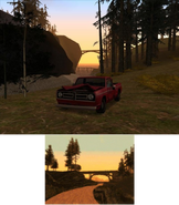 The red truck at Shady Creeks, compared with the photo inside the Johnson House.