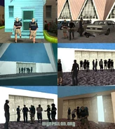 An example of a staged image showcasing a meeting at the church.