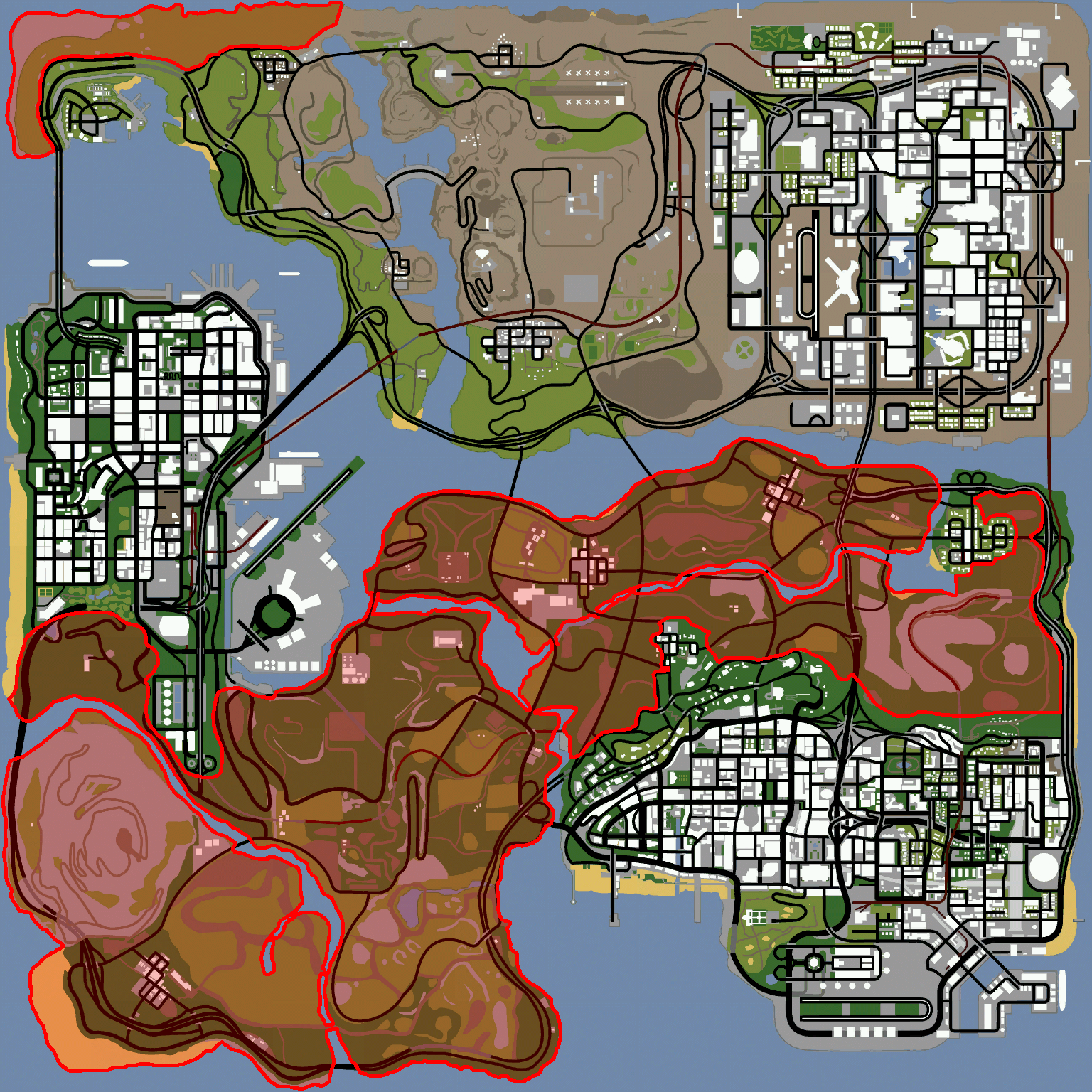 gta san andreas bigfoot map