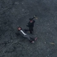 Pedestrian from GTA V dead.