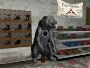 The dartboard of bear in Ammu-Nation.