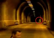 Possible ghost sighting in the Mount Chiliad tunnel. (Credit: DarkMythHunter)