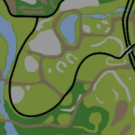 Back O' Beyond Map