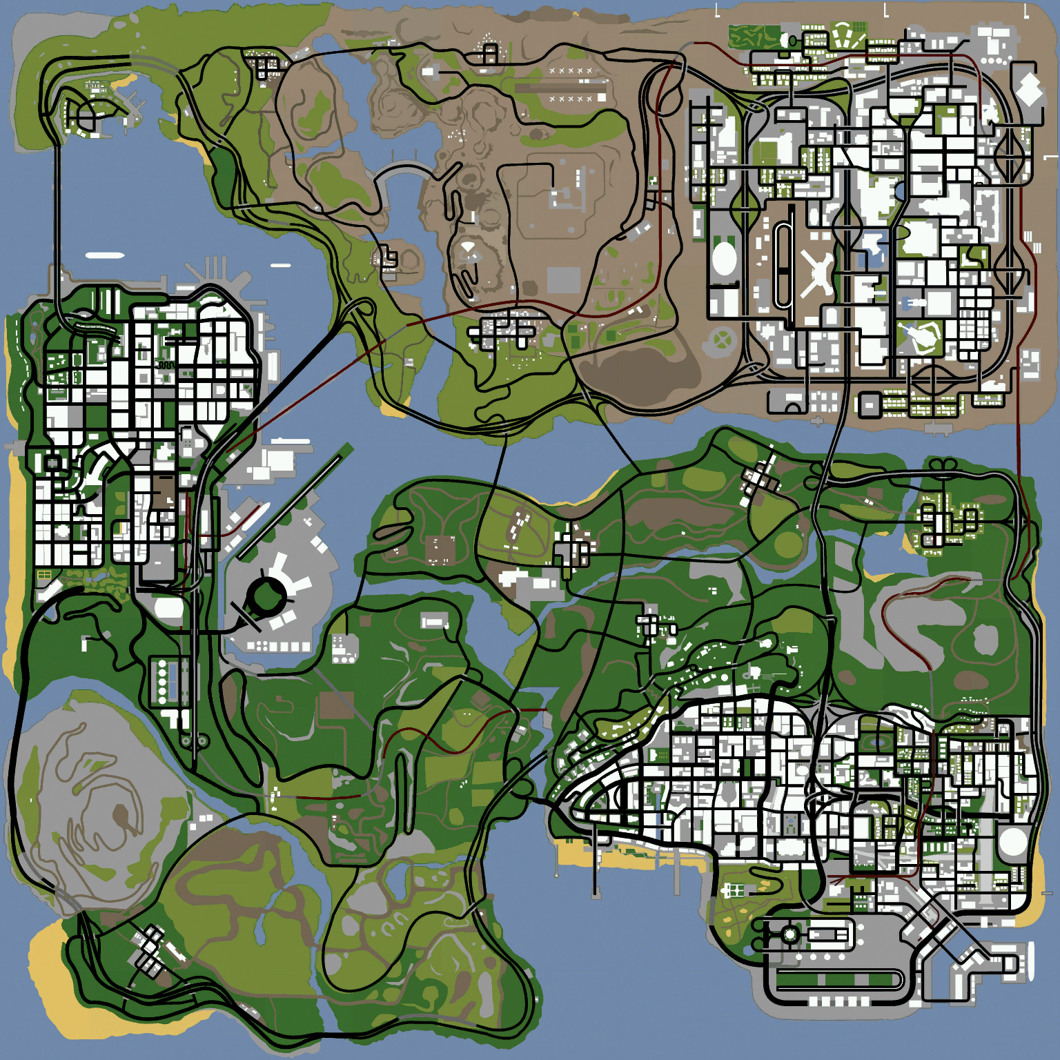 Lugares do GTA San Andreas, Grand Theft Auto Wiki