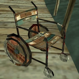 Rusty Wheelchair