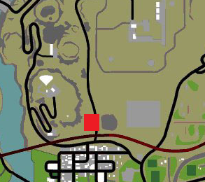 O mapa dos UFOs de GTA San Andreas 