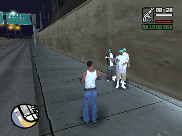 grand theft auto san andreas gangs