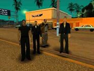 Mafia members in GTA San Andreas.