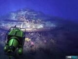 Sunken UFO Wreckage