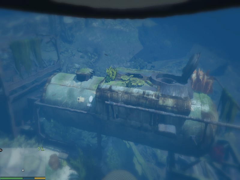 gta 5 alien ship underwater location