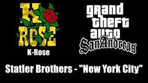 GTA San Andreas - K-Rose Statler Brothers - "New York City"