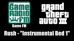 GTA III (GTA 3) - Game FM Rush - "Instrumental Bed 1"