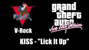 GTA Vice City Stories - V-Rock KISS - "Lick It Up"