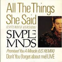 PROMISED YOU A MIRACLE (TRADUÇÃO) - Simple Minds 