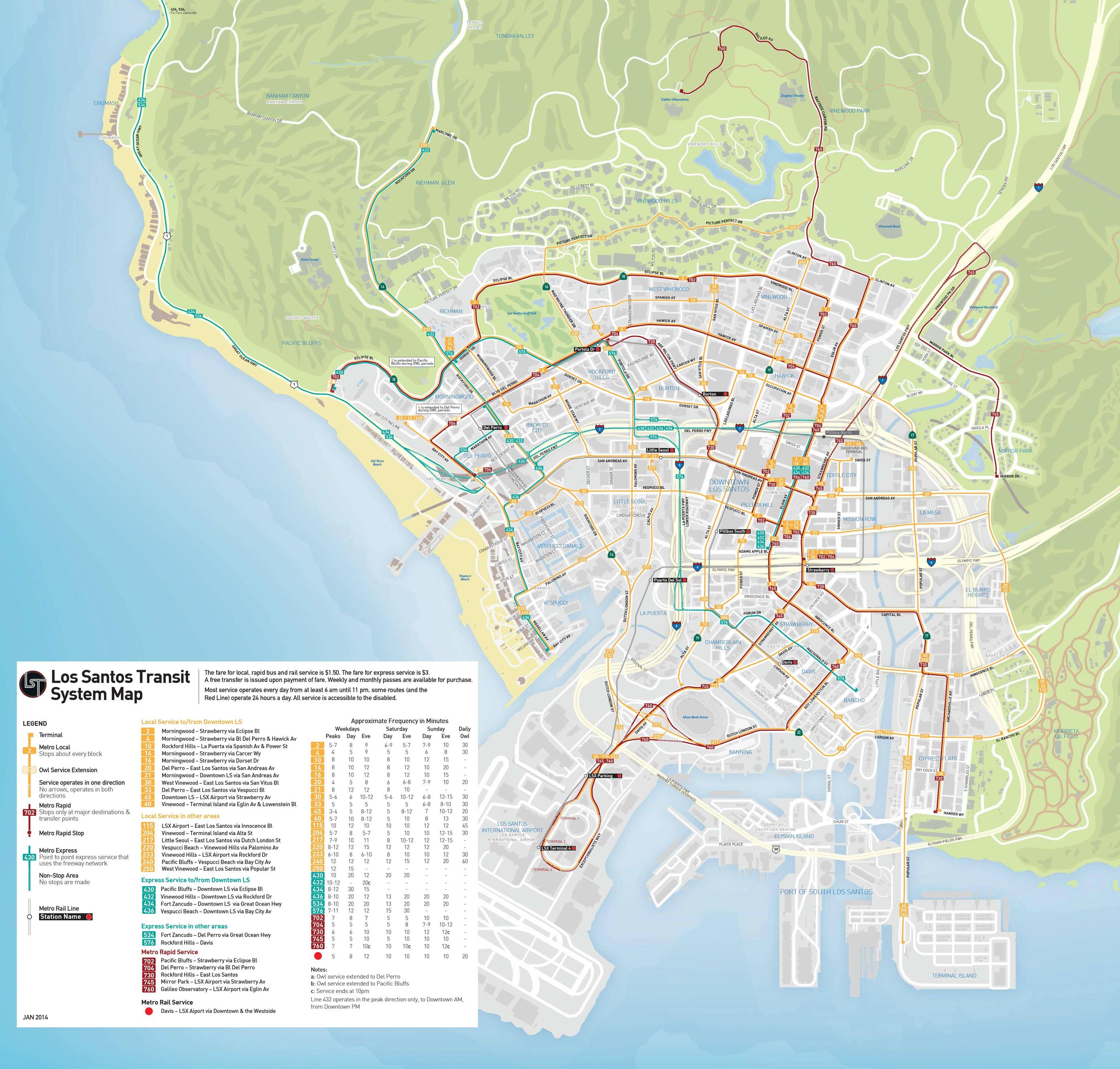 Los Santos Transit | Grand Theft Wiki | Fandom