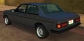 A traseira do Admiral no GTA Vice City Stories