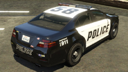 L'arrière de la Police Cruiser Interceptor