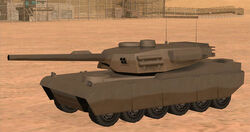 Tanques t-90 para GTA San Andreas